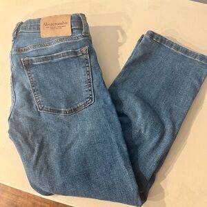 Abercrombie & Fitch Boys Straight Blue Jeans Boys 9-10 Short